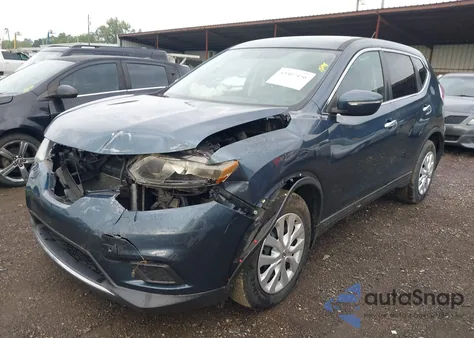 2014 Nissan Rogue S z USA, uszkodzony, nr VIN 5N1AT2MK1EC788372